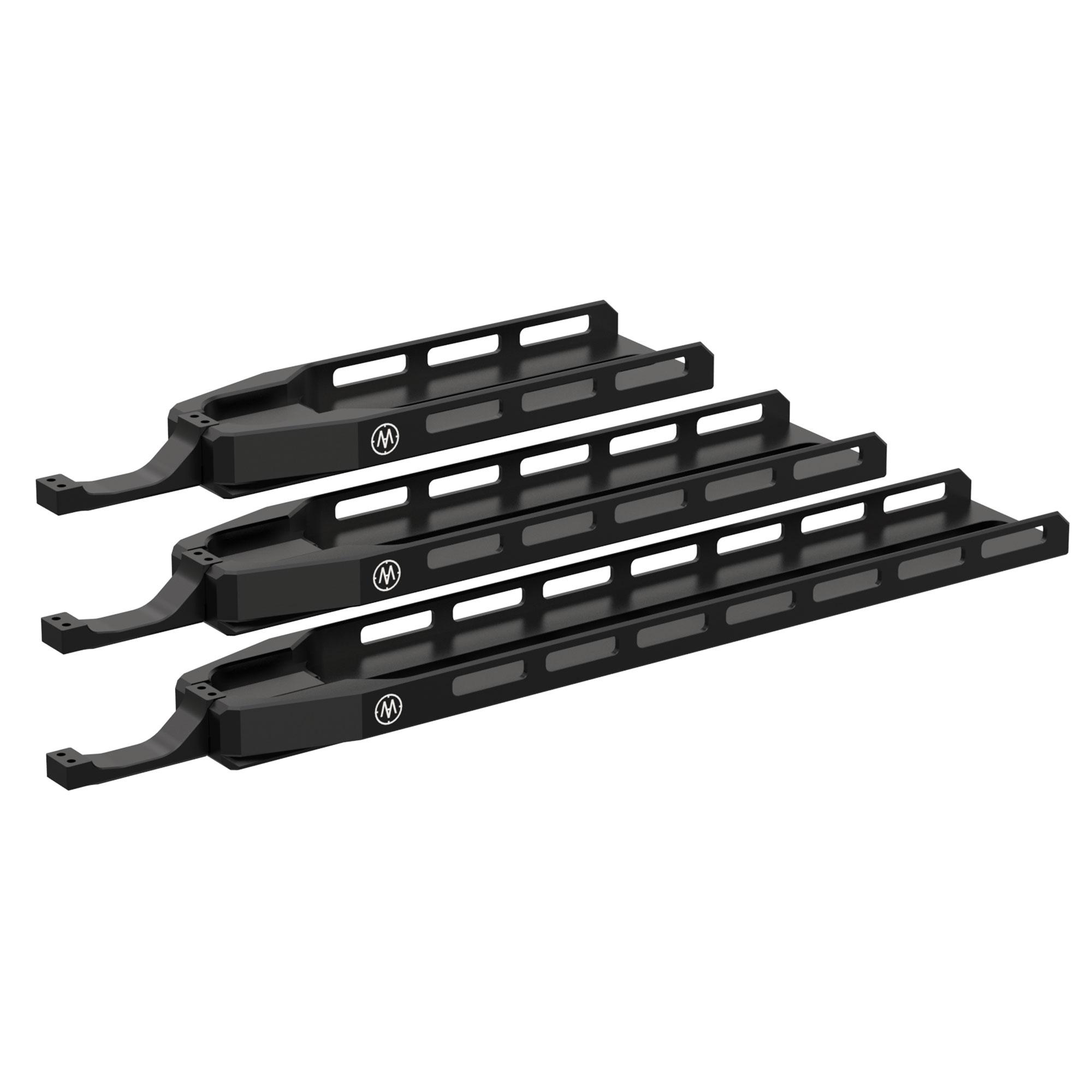 Arca Rail with M-Lok Slots - Large (370mm) - For Krait