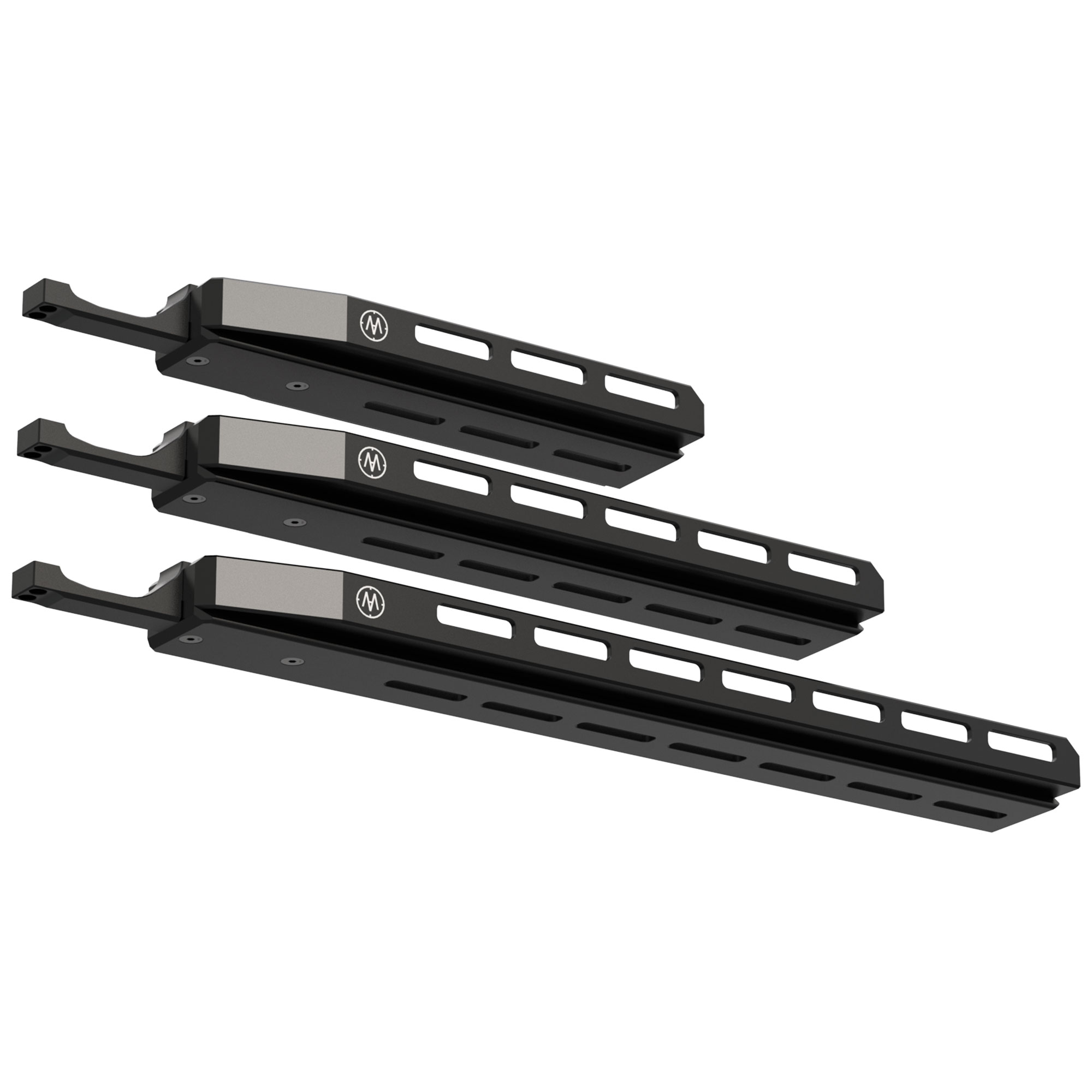 Arca Rail with M-Lok Slots - Large (370mm) - For Krait